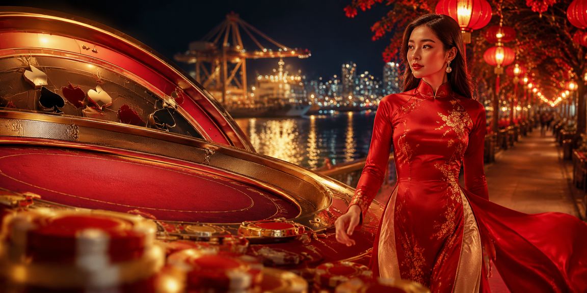 Hình ảnh sòng bài trực tiếp tại Vũng Tàu với các bàn chơi đa dạng và dealer chuyên nghiệp